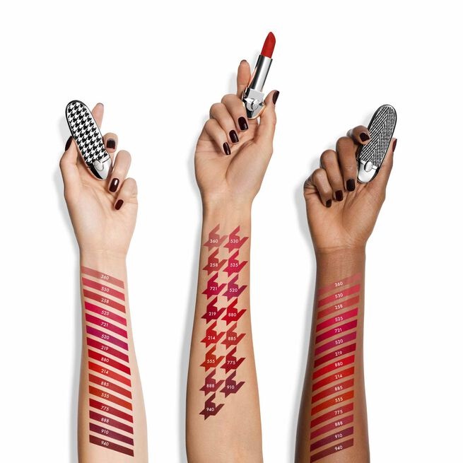 Guerlain Rouge G Velvet Rossetto Opaco Ad Alta Pigmentazione 219 Cherry Red - Comfort e Tenuta di 16 Ore