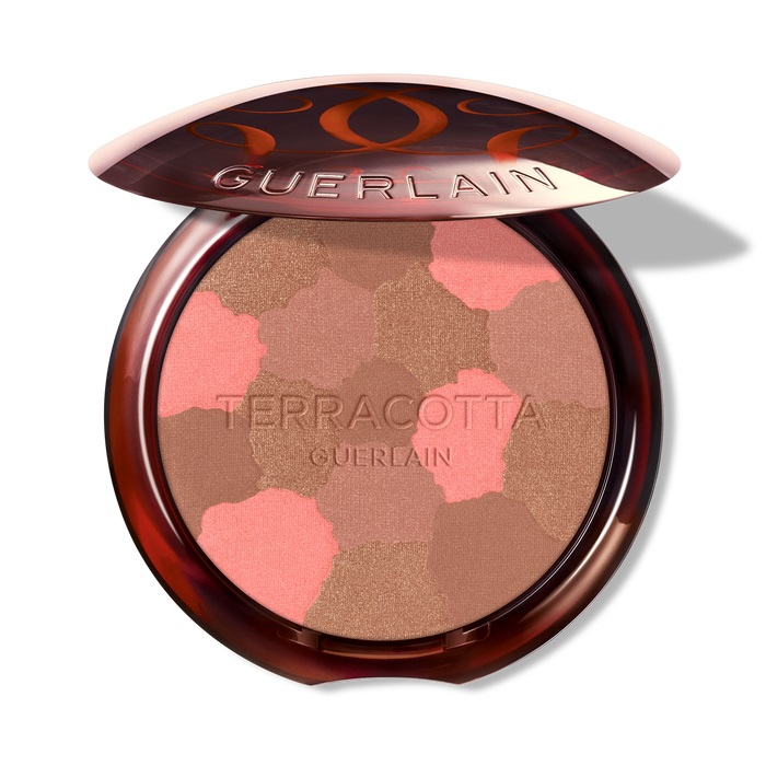 Guerlain Terracotta Light 04 Foncé Rosé - Poudre Éclat Bonne Mine Naturelle, 96% Ingredienti Naturali, Bronzer per Viso