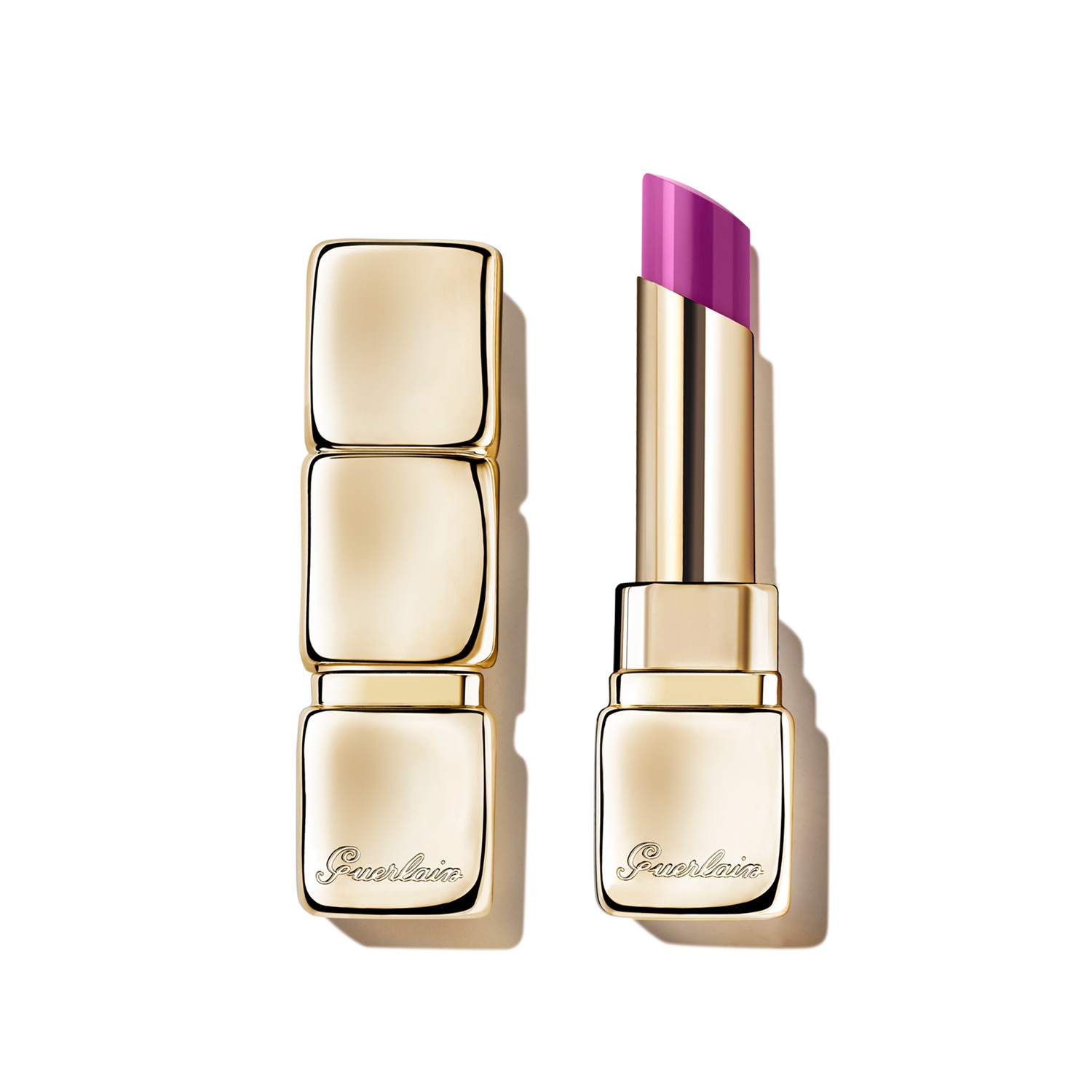 Guerlain KissKiss Bee Glow 809 Lavender Glow - Balsamo Labbra Colorato al Miele con il 98% di Ingredienti Naturali, 3.2g