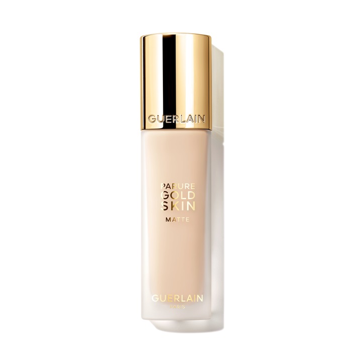 Guerlain Parure Gold Skin Matte Fondotinta Liquido 0N Neutral - Finish Opaco, No Transfer, SPF 15, Idratazione 24 Ore, 35 ml