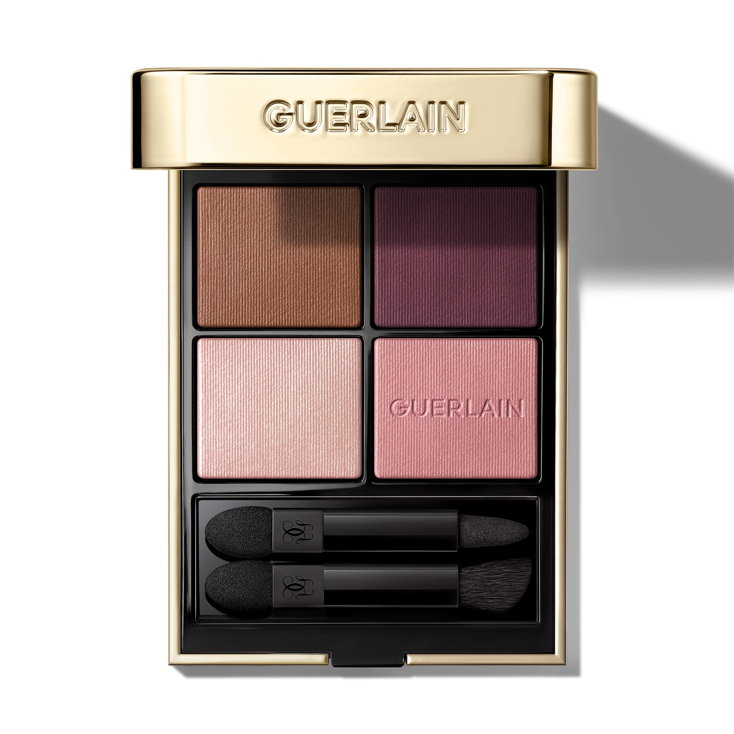 Guerlain Ombres G Palette di Ombretti 4 Colori N.530 Majestic Rose - 6 g, Texture con Pigmenti Intensi e Lunga Tenuta