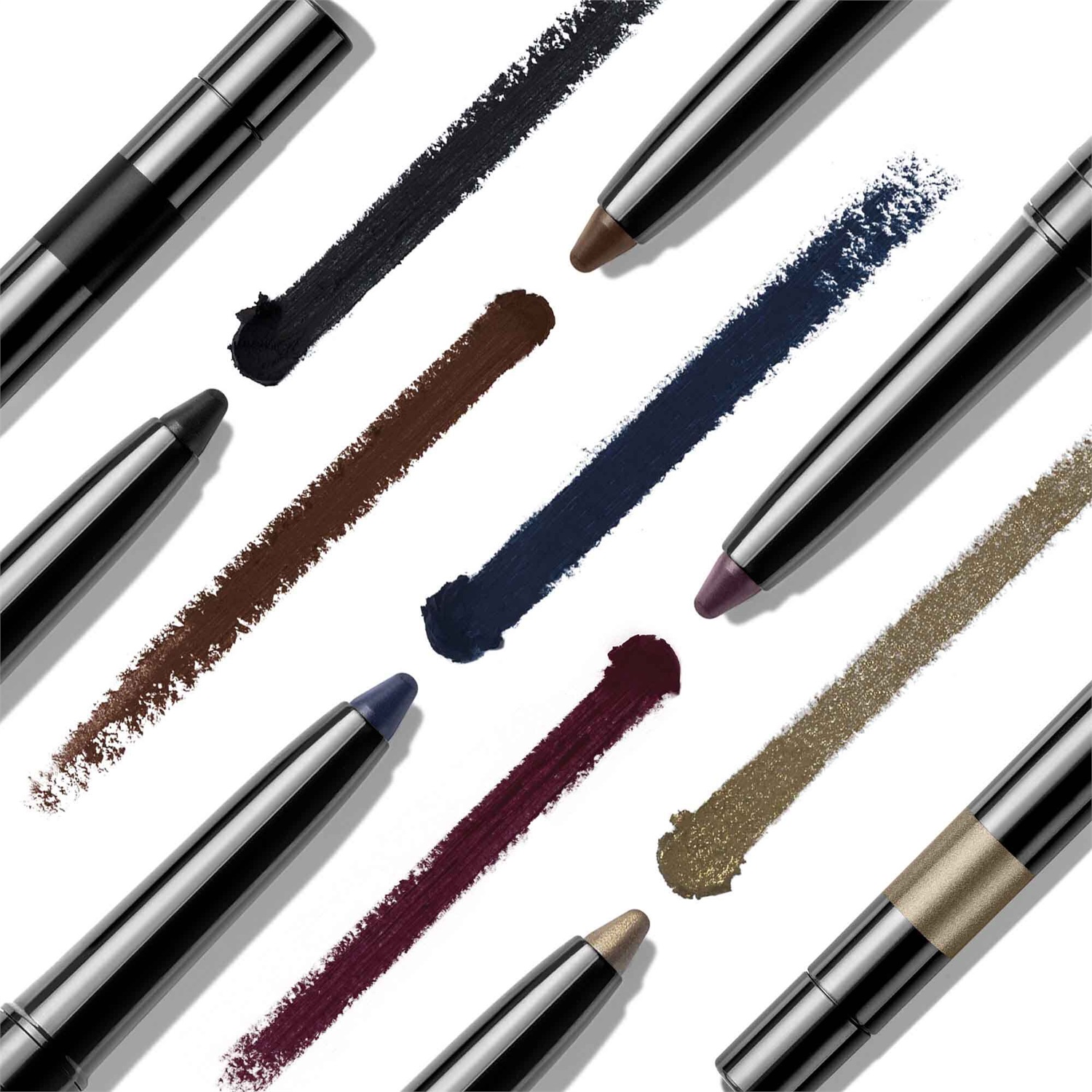 Guerlain Le Crayon Yeux Waterproof 01 Black Ebony 0.35 g - Matita Occhi Lunga Tenuta e Cremosa