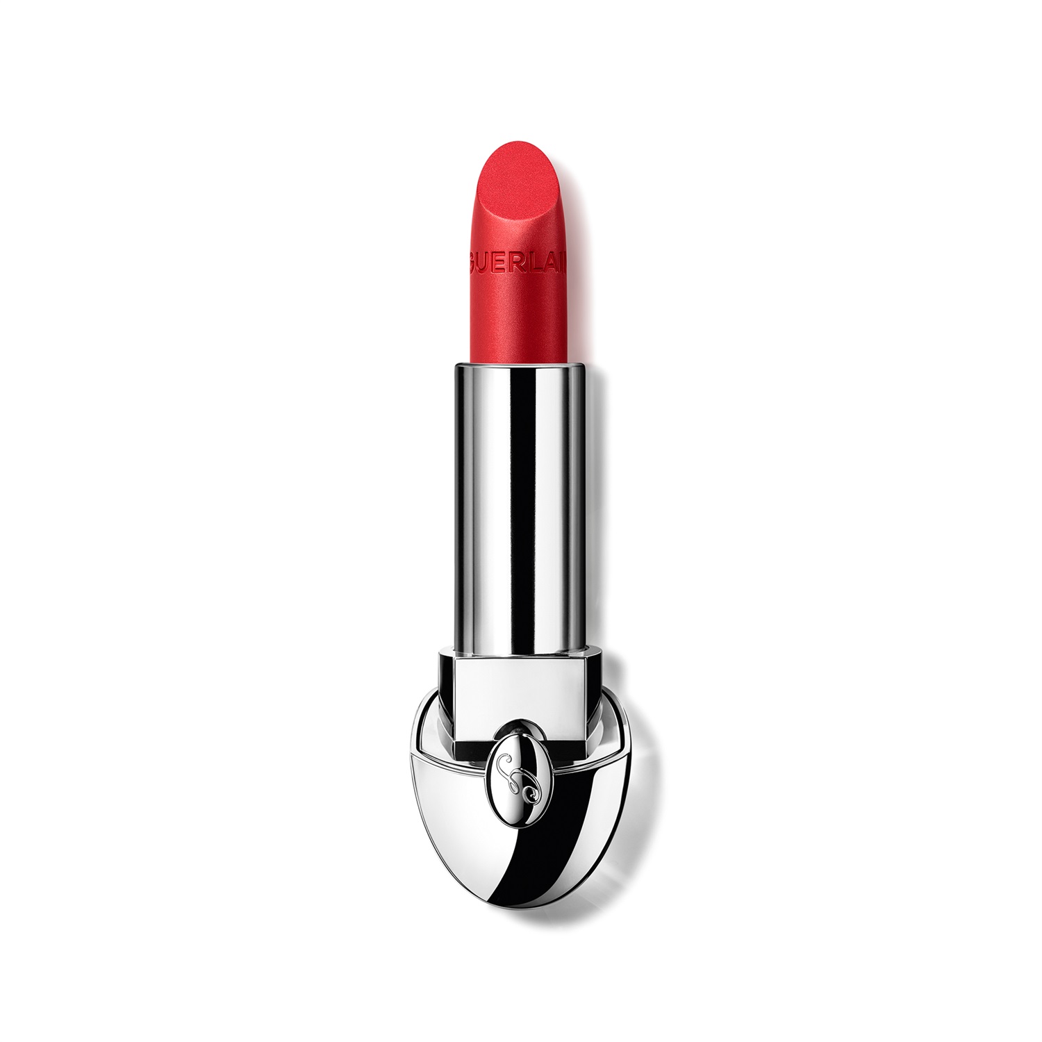 Guerlain Rouge G Luxurious Velvet Metal Rossetto Matte Metallizzato Magnetic Red 880 - 3.5 g, Tenuta 16 Ore, Effetto Velluto