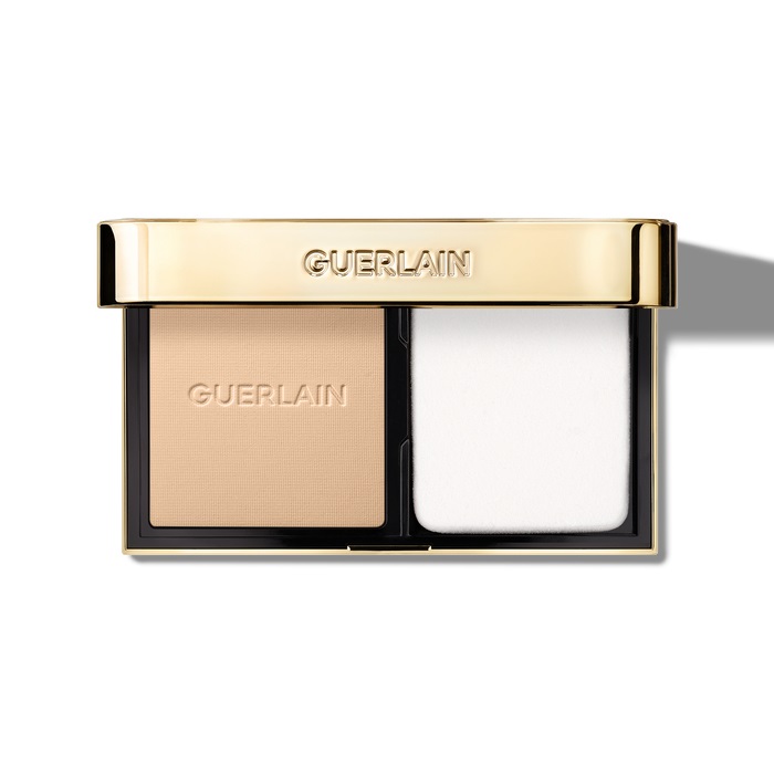 Guerlain Parure Gold Skin Control Fondotinta Compatto 0N Neutro - Alta Perfezione, Finish Matte, 8,7 g