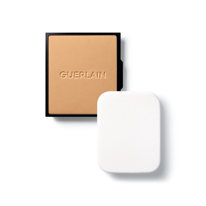 Guerlain Parure Gold Skin Control Fondotinta Compatto Ricarica 4N Neutro - 8,7 g, Finish Matte, Alta Perfezione