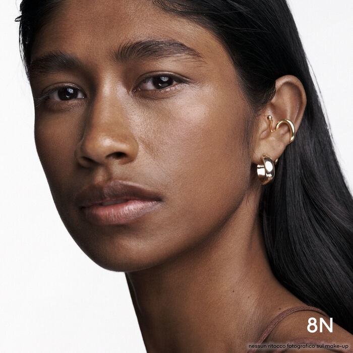 Guerlain Terracotta Le Teint Fondotinta Fluido 35 ml - Effetto Bonne Mine, Tenuta 24 Ore, No Transfer, 95% Ingredienti Naturali, Colore 8N Neutro