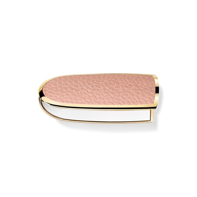 Guerlain Rouge G Case Le Nude - Custodia Gioiello con Doppio Specchio, Design Elegante e Personalizzabile