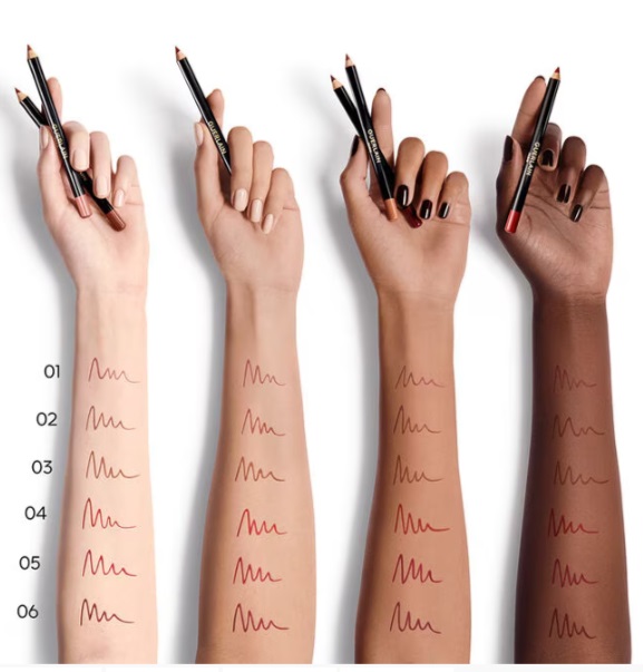 Guerlain Contour G Matita Labbra 06 Le Burgundy - 1,2 g, Formula No Transfer, Alta Pigmentazione e Lunga Tenuta