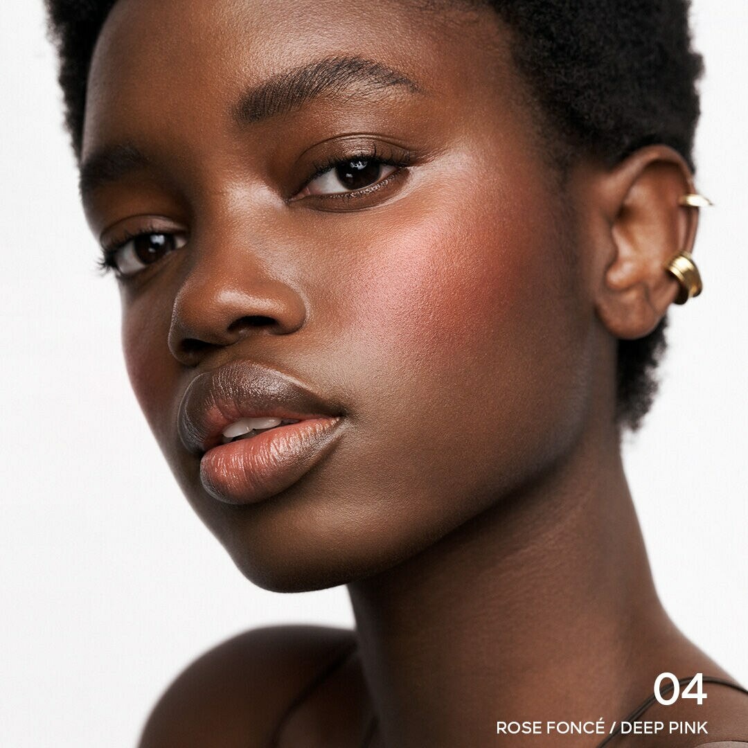 Guerlain Terracotta Blush 04 Dark Pink - Effetto Bonne Mine con 90% di Ingredienti Naturali - 5 g