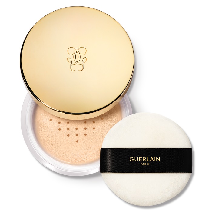 Guerlain Parure Gold Skin Diamond Micro-Powder 03 Moyen / Medium - Cipria in Polvere 35 g con Oro Puro e Polvere di Diamante