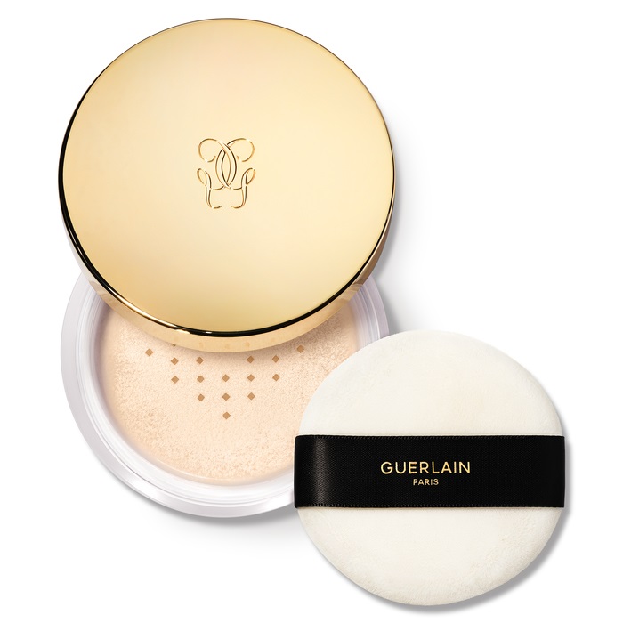 Guerlain Parure Gold Skin Diamond Micro-Powder 02 Clair / Light - Cipria in Polvere 35 g con Oro Puro e Polvere di Diamante