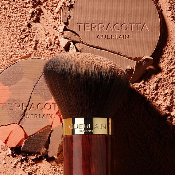 Guerlain Terracotta Poudre Bronzante 03 Medium Warm - 8.5g, 96% Ingredienti Naturali, Finish Naturale