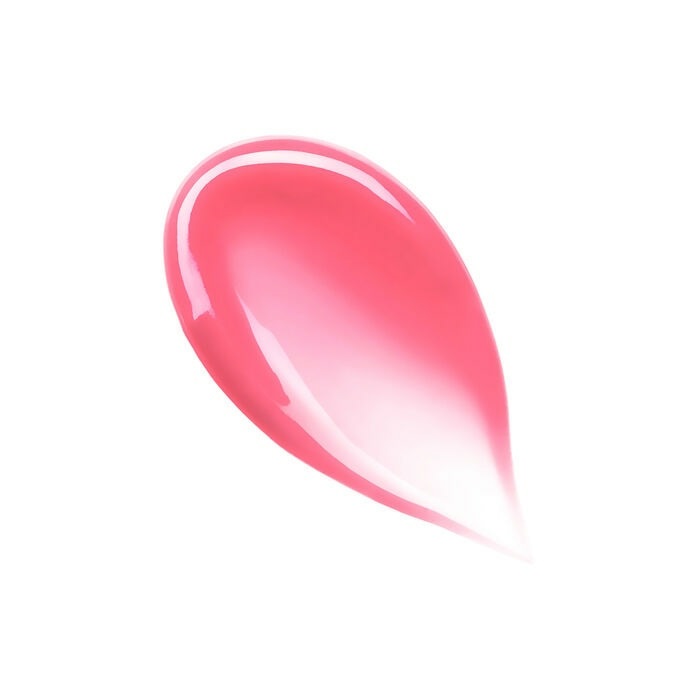 Guerlain KissKiss Bee Glow 458 Pop Rose Glow - Balsamo Labbra Colorato al Miele con 98% Ingredienti Naturali, Idratante e Nutriente, 3.2g