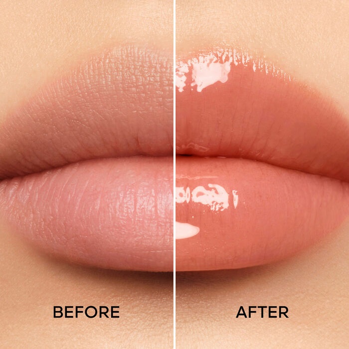 Guerlain KissKiss Bee Glow Oil 319 Peach Glow - Olio Labbra Rimpolpante e Idratante 9,5ml