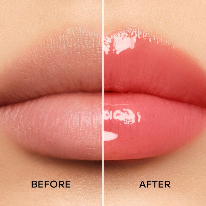 Guerlain KissKiss Bee Glow Oil 775 Poppy Glow - Olio Labbra Rimpolpante e Idratante 9,5 ml