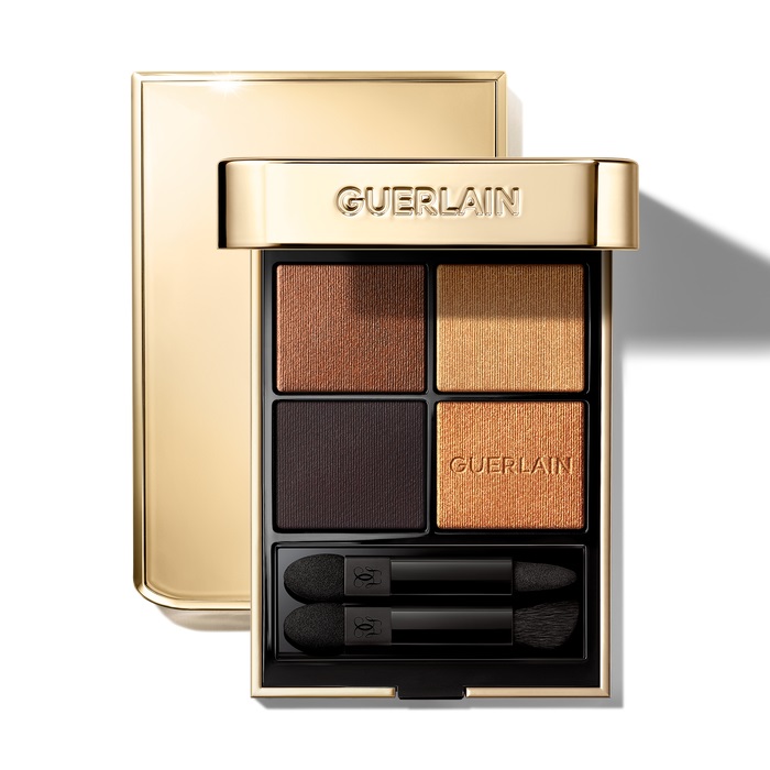 Guerlain Ombres G Ombretti 4 Colori 940 Royal Jungle - Texture Straordinaria, Finish Satinato, Mat, Metallizzato e Perlato