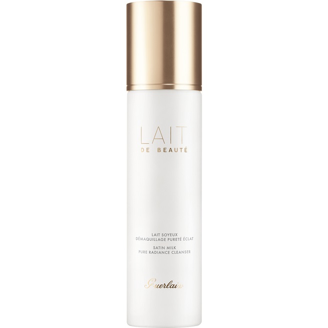 Guerlain Lait de Beauté Démaquillant Latte Detergente 200ml - Rimuove Trucco Viso e Occhi, Texture Setosa e Illuminante