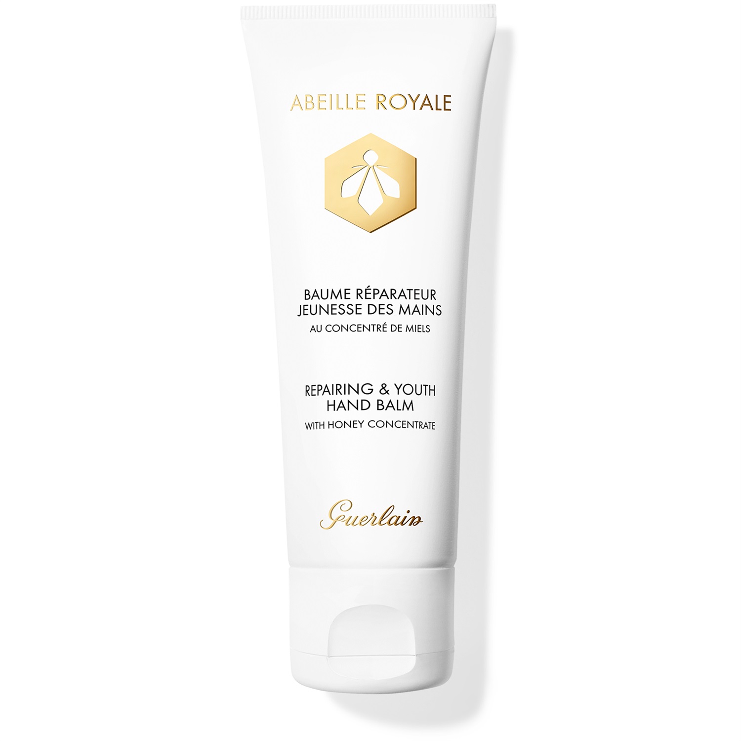 Guerlain Abeille Royale Balsamo Mani Riparatore 40ml - Nutriente, Levigante e Riparatore per Pelle Secca