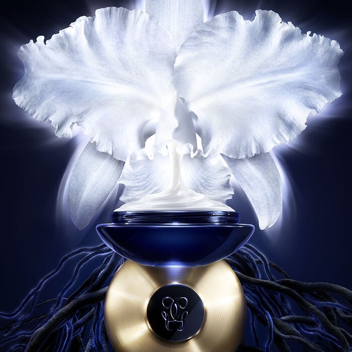 Guerlain Orchidée Impériale La Crème Légère 50ml - Crema Viso Anti-Età Rigenerante, Idratante e Antirughe