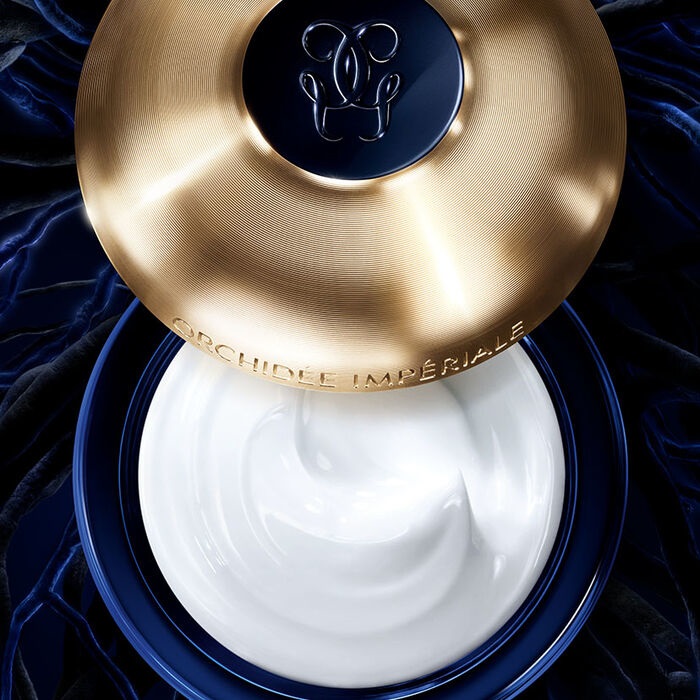 Guerlain Orchidée Impériale La Crème Légère 50ml - Crema Viso Anti-Età Rigenerante, Idratante e Antirughe