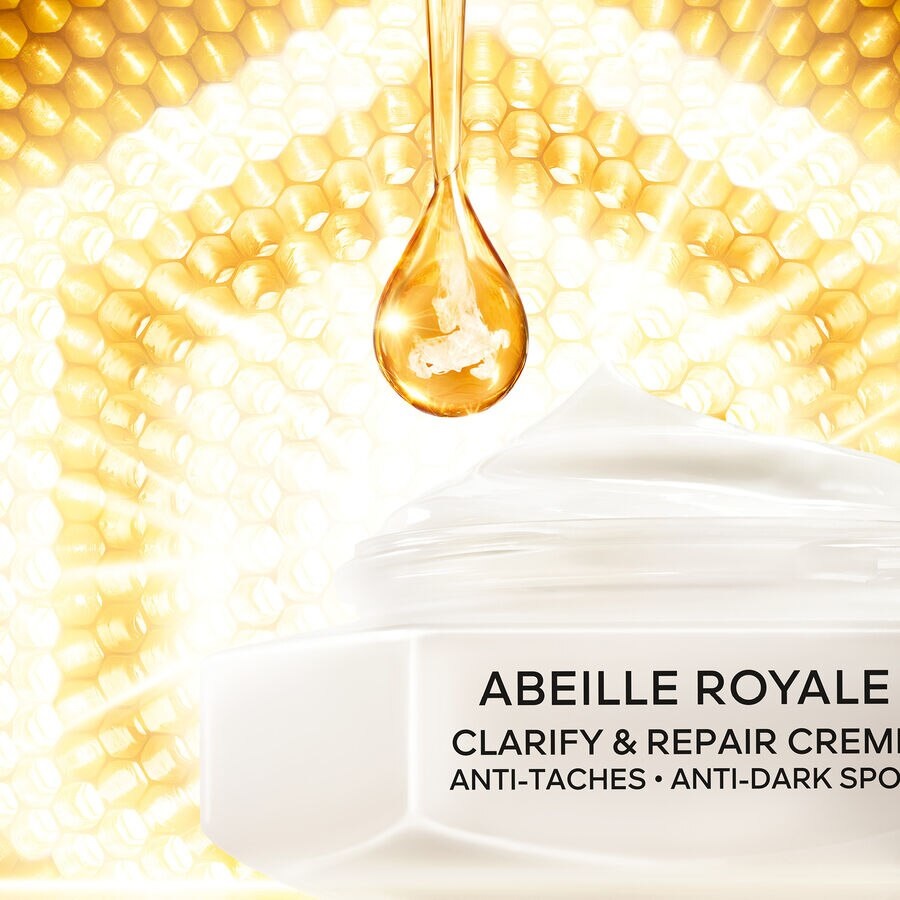 Guerlain Abeille Royale Clarify & Repair Creme Ricarica 50ml - Crema Viso Anti-Macchie, Illuminante e Rigenerante