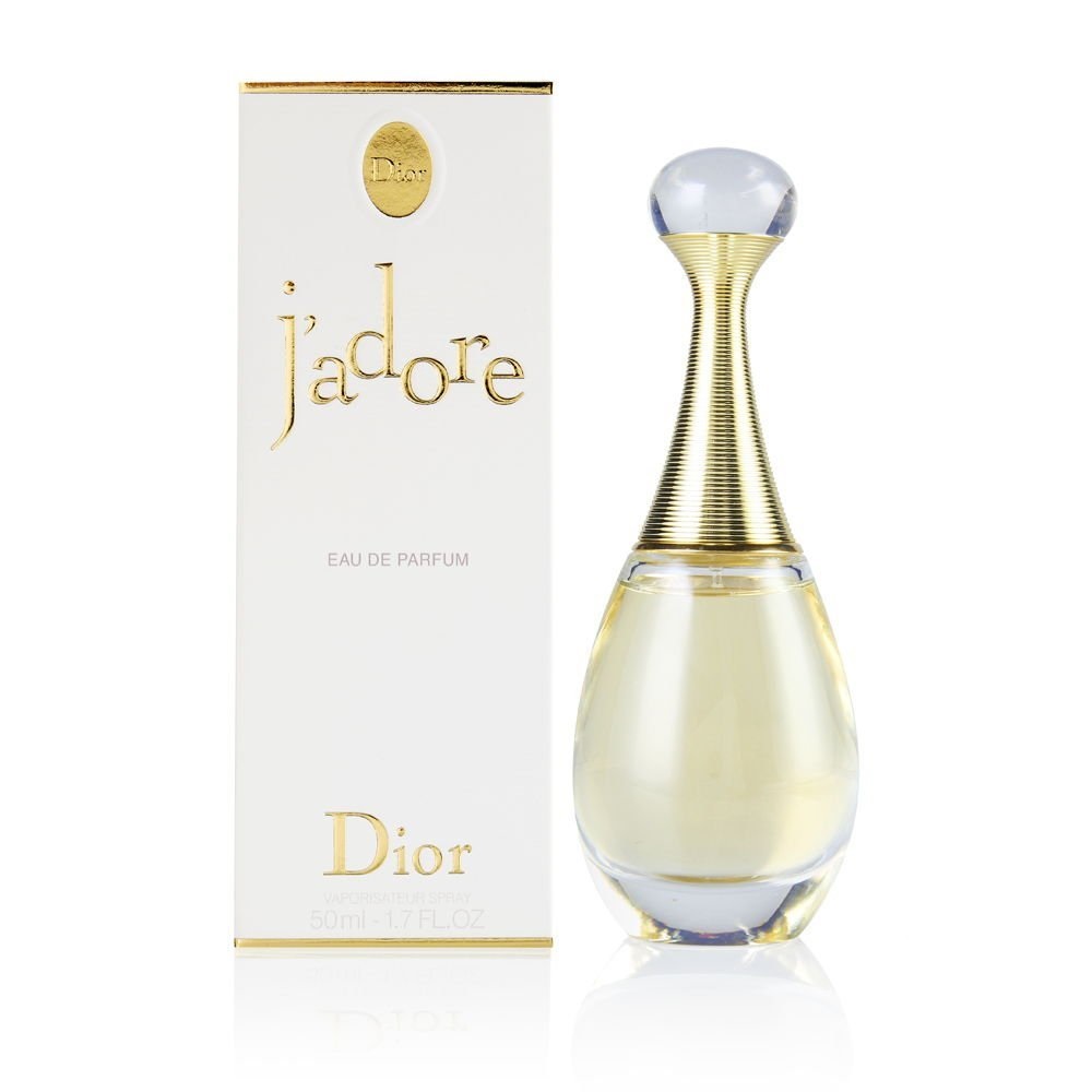Dior J'adore Eau de Parfum 50 ml - Fragranza Floreale e Fruttata con Note di Bergamotto e Rosa Damascena