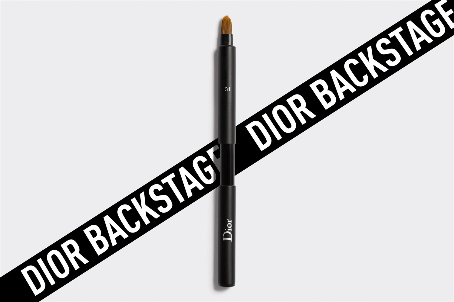 Dior Backstage Retractable Lip Brush N° 31 - Pennello Retrattile per Labbra per Applicazione Precisa di Rossetti e Gloss