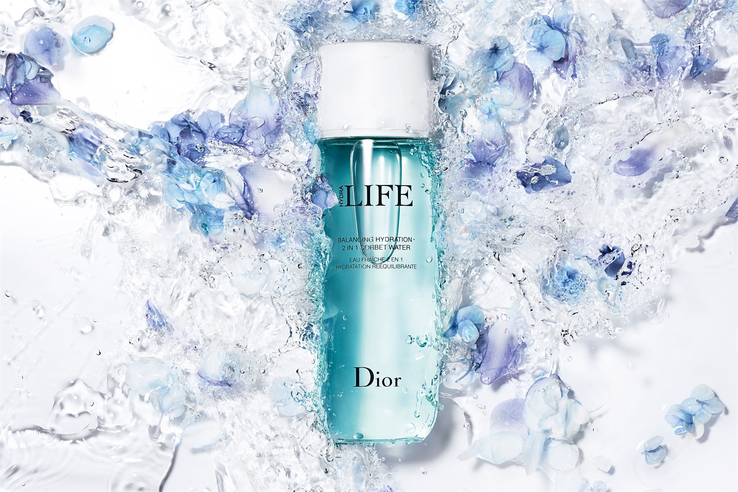 Dior Hydra Life 2 in 1 Sorbet Water 175 ml - Idratazione Riequilibrante con Prebiotico