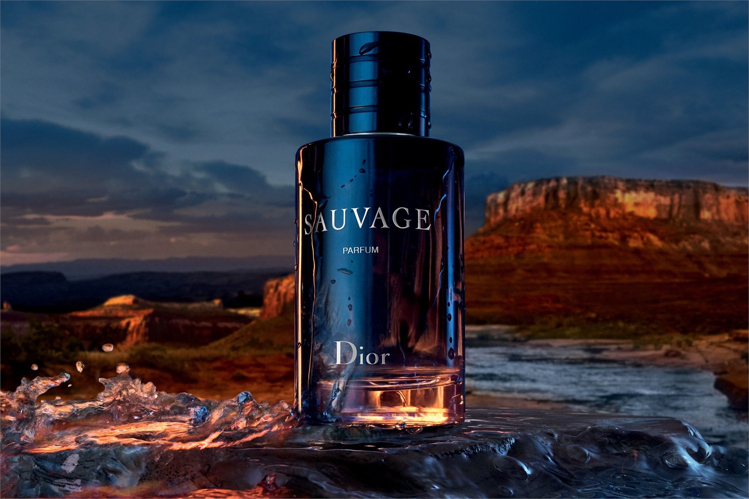 Dior Sauvage Parfum 100 ml - Eau de Parfum da Uomo, Fragranza Intensa e Ricaricabile con Note Agrumate e Ambrate