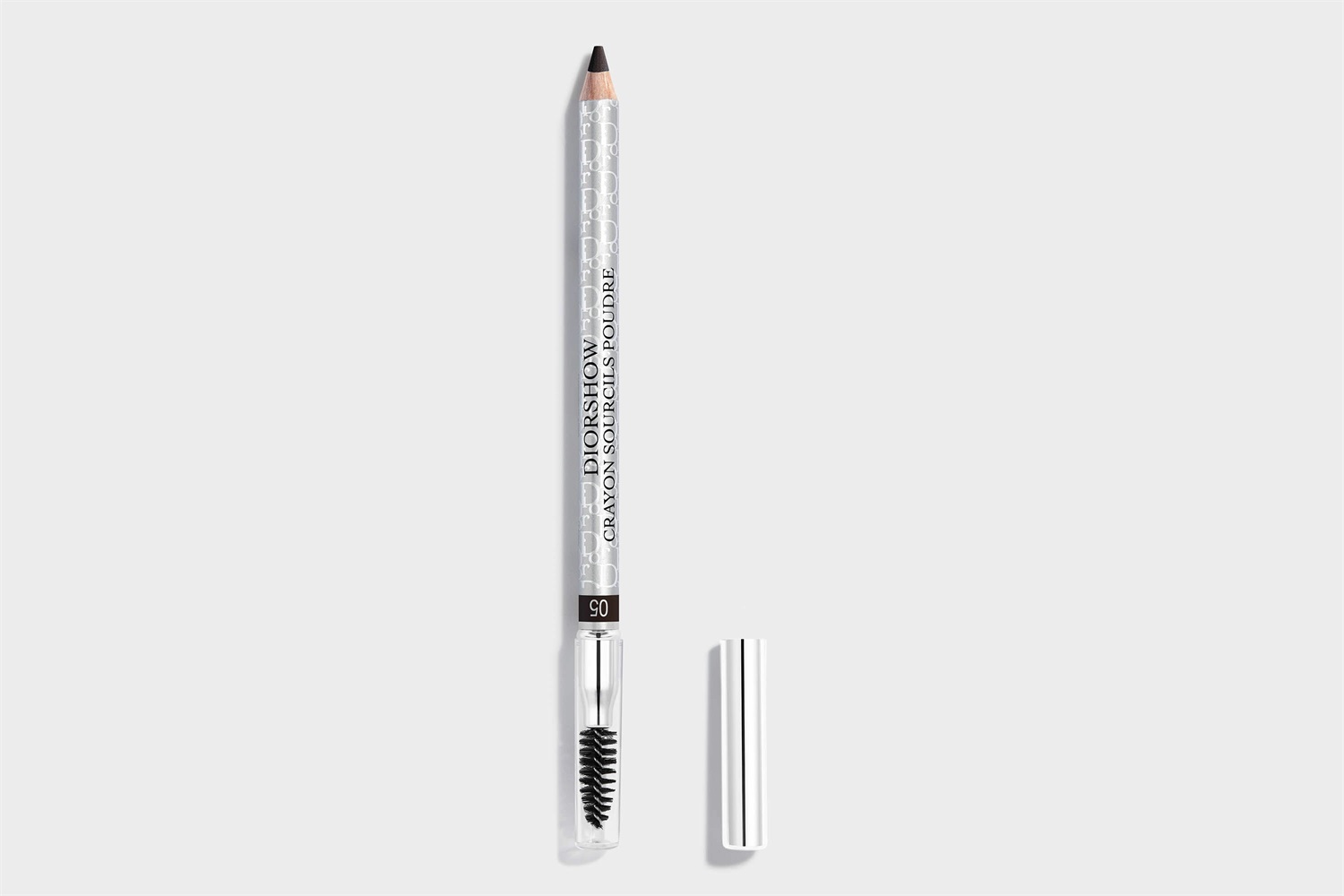 Dior Diorshow Crayon Sourcils Poudre 05 Black - Matita per Sopracciglia Waterproof con Finish Naturale e Temperino Incluso