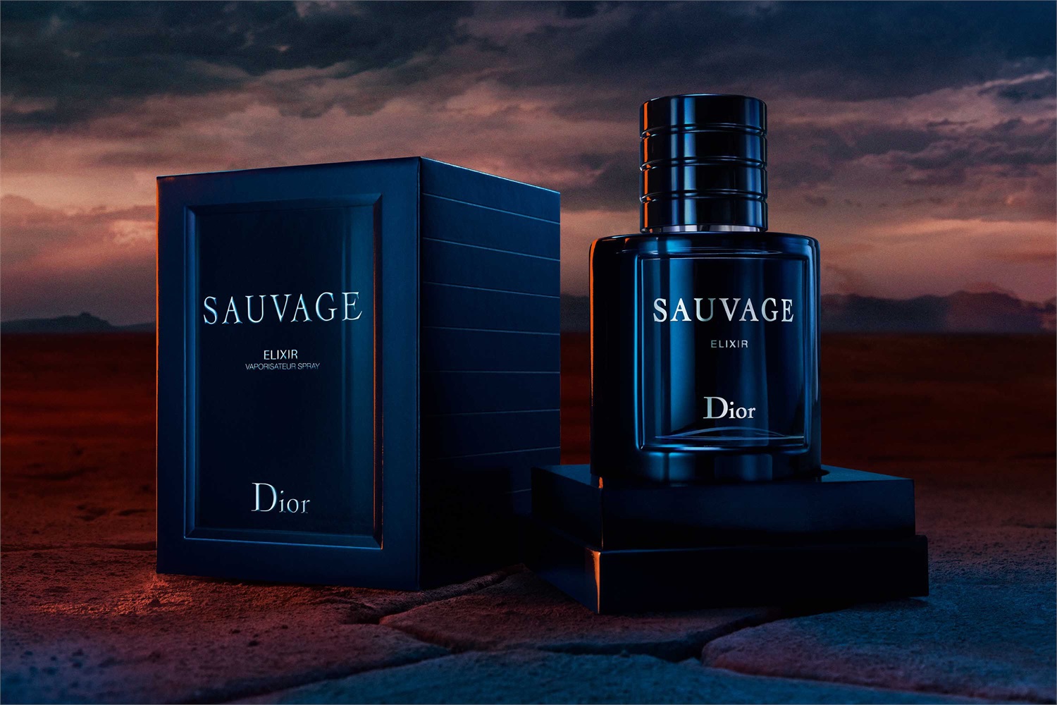 DIOR Sauvage Elixir - Parfum Maschile 60 ml con Note di Pompelmo, Spezie e Lavanda