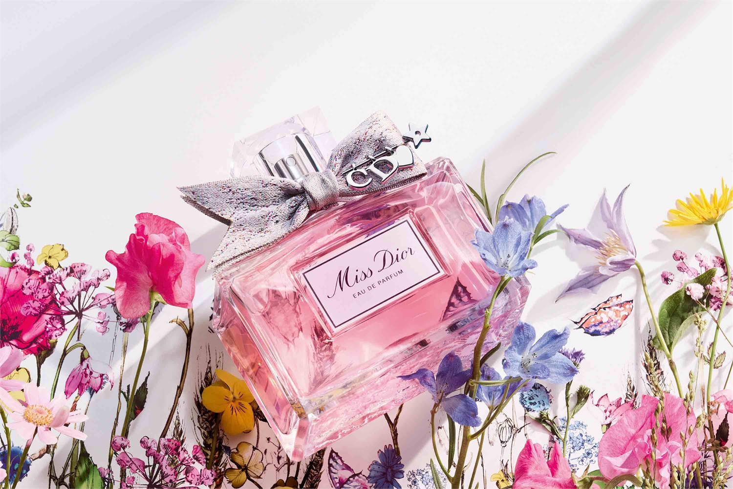 Dior Miss Dior Eau de Parfum 50ml - Bouquet Floreale con Rosa di Grasse, Peonia, Iris e Mughetto