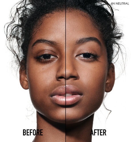 Dior Dior Forever Fondotinta Liquido 6N Neutral - 30 ml, No Transfer, 24 Ore di Tenuta, Formula con Trattamento Floreale