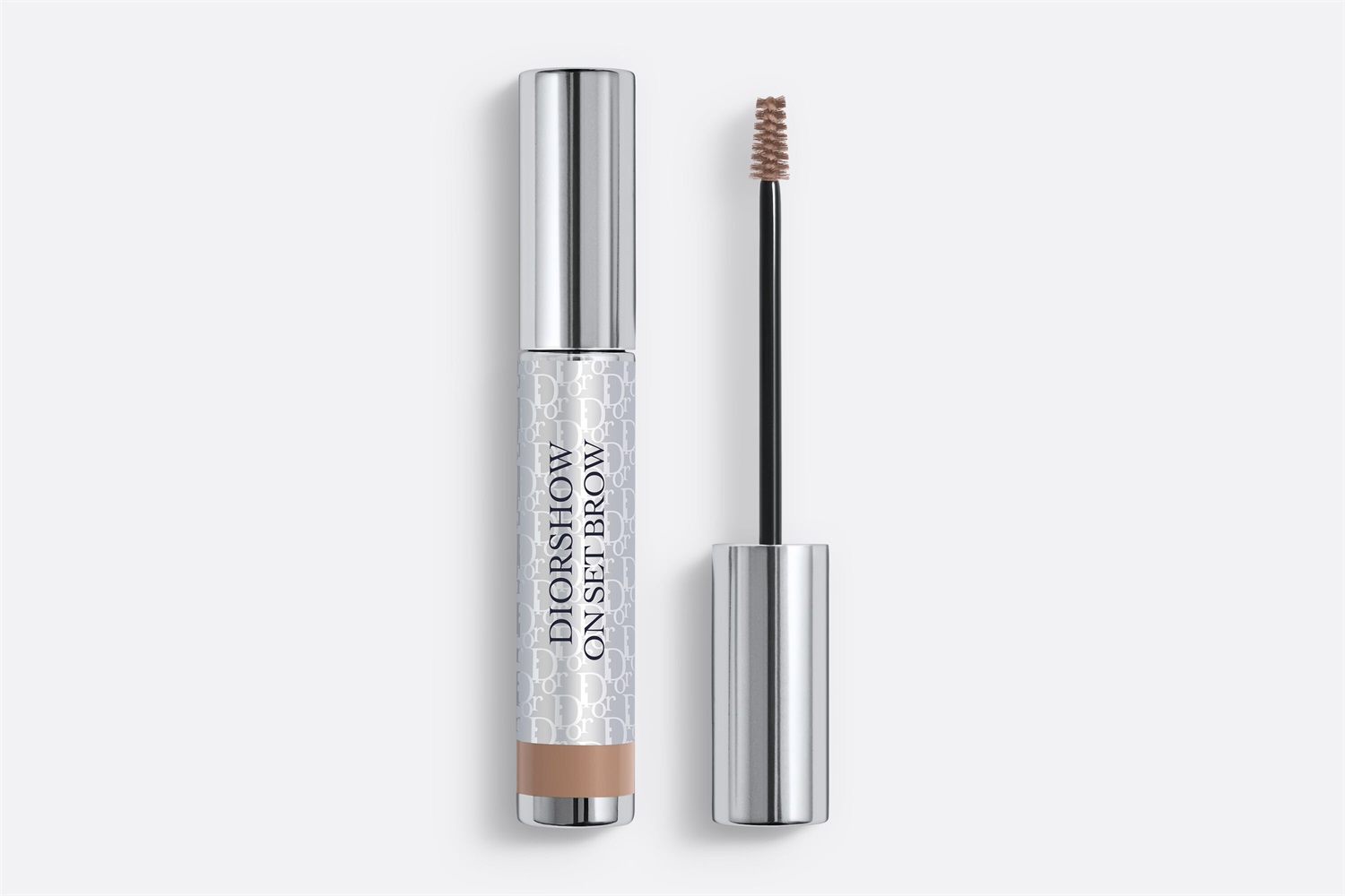 Dior Diorshow On Set Brow 01 Blond - Mascara per Sopracciglia, 5 ml, Volume Immediato, Finish Naturale, 90% Ingredienti Naturali, Waterproof