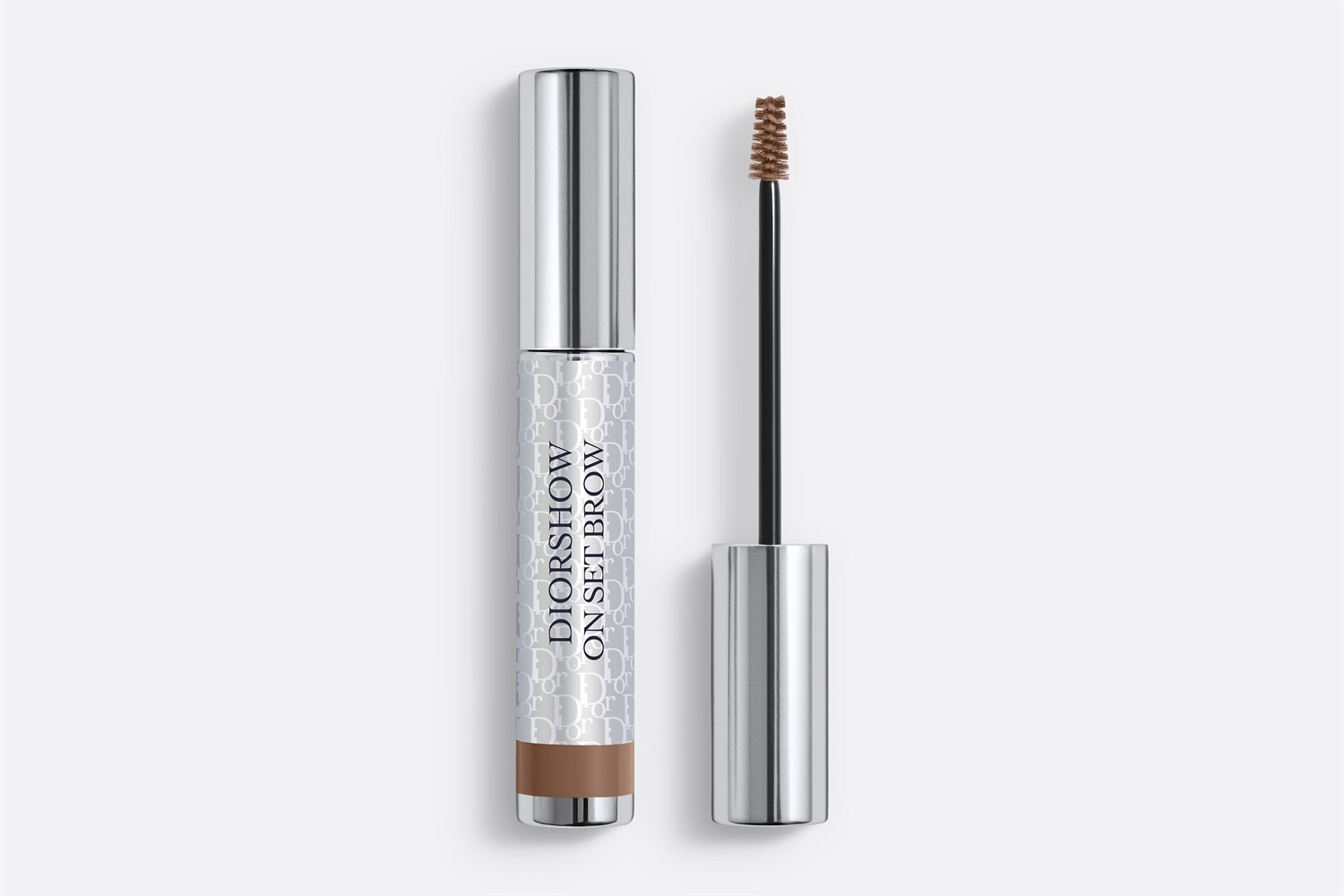 Dior Diorshow On Set Brow Mascara per Sopracciglia 03 Brown - 5 ml, Waterproof con 90% Ingredienti Naturali, Volume e Tenuta 24 Ore