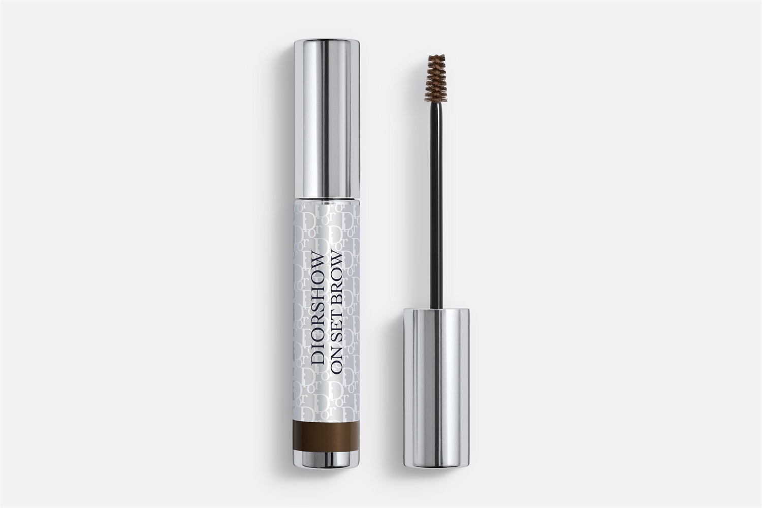 Dior Diorshow On Set Brow 032 Dark Brown - Mascara per Sopracciglia con 90% di Ingredienti Naturali, Volume Immediato e Fissaggio per 24 Ore