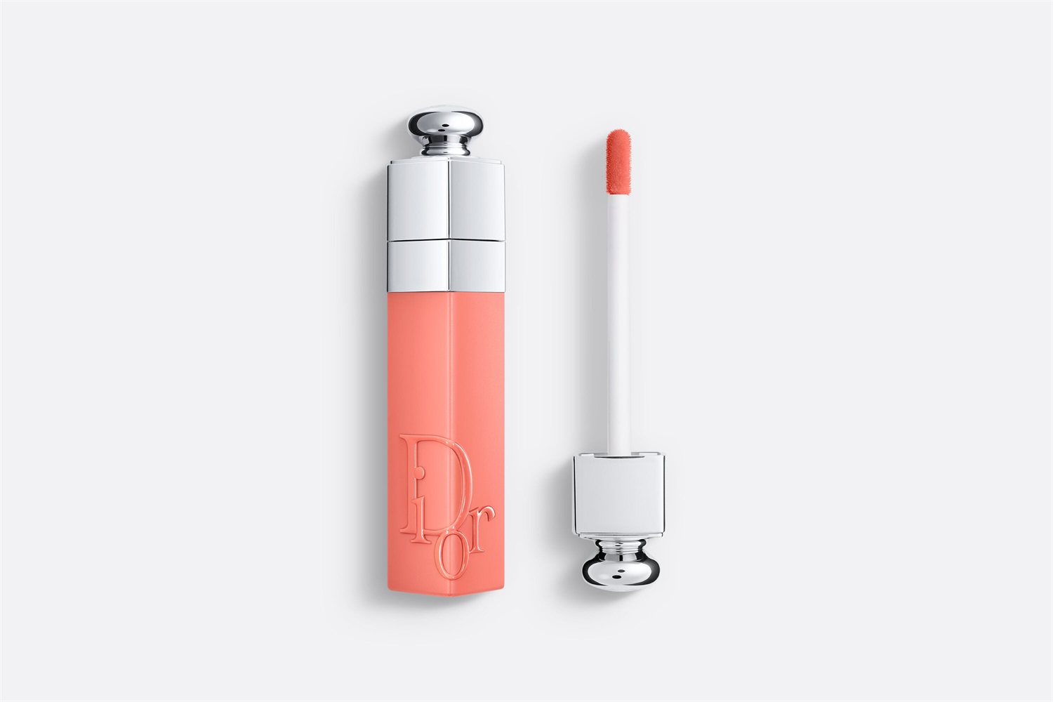 Dior Addict Lip Tint 251 Natural Peach - Tinta Labbra No Transfer Idratante con 12 Ore di Tenuta e 95% di Ingredienti Naturali