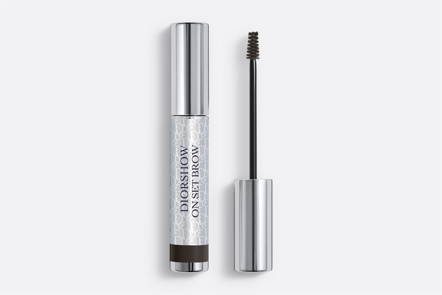 Dior Diorshow On Set Brow 05 Black - Mascara per Sopracciglia con 90% Ingredienti Naturali, Volume Immediato e Fissaggio Waterproof