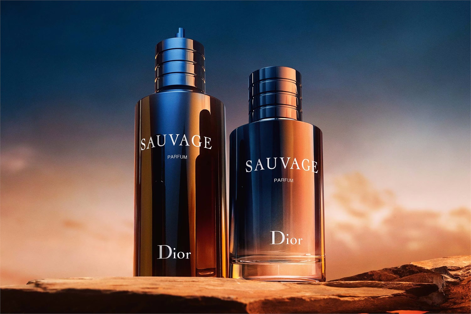 Dior Sauvage Parfum Ricarica 300 ml - Eco-compatibile e Riutilizzabile