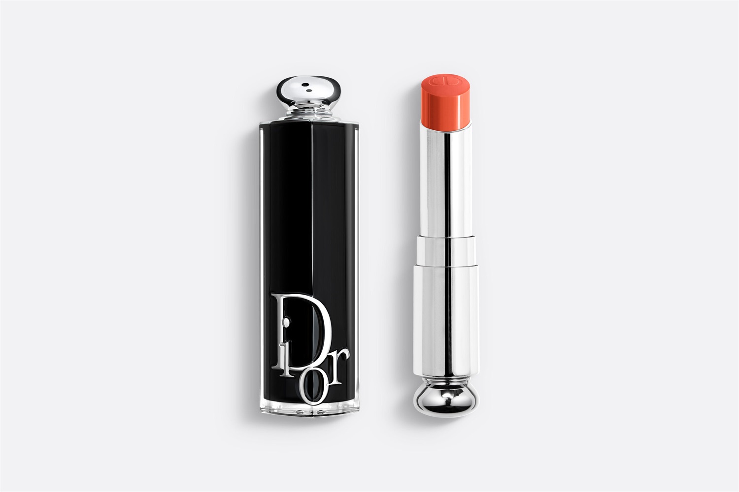 Dior Dior Addict Lipstick 659 Coral Bayadère - Rossetto Brillante con Formula Naturale e Astuccio Ricaricabile