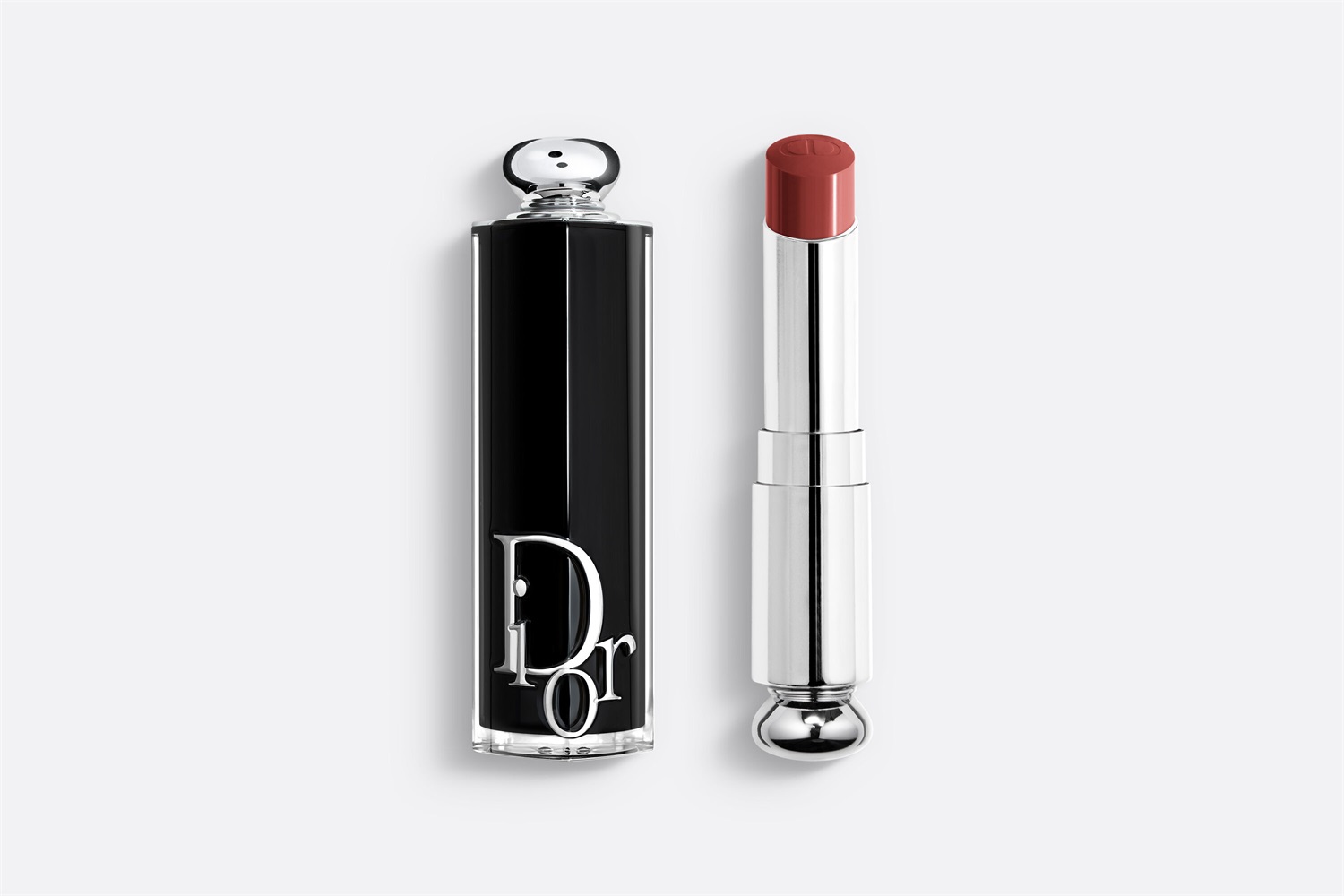 Dior Addict Rossetto Brillante 727 Tulle - Idratante 24 ore, 90% Ingredienti Naturali, Ricaricabile