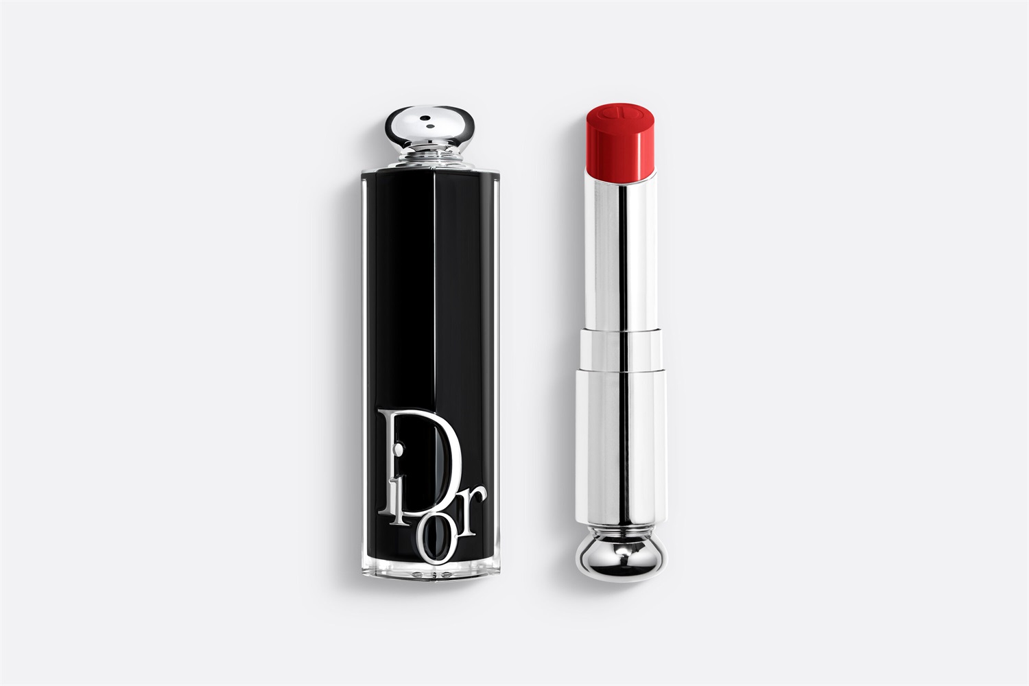 Dior Dior Addict Rossetto Brillante Caro 841 - 90% Ingredienti Naturali, Ricaricabile, Idratante per 24 Ore