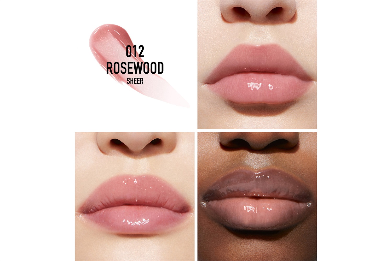 Dior Addict Lip Maximizer 012 Rosewood - Gloss Rimpolpante Idratante con Olio di Ciliegia e Acido Ialuronico