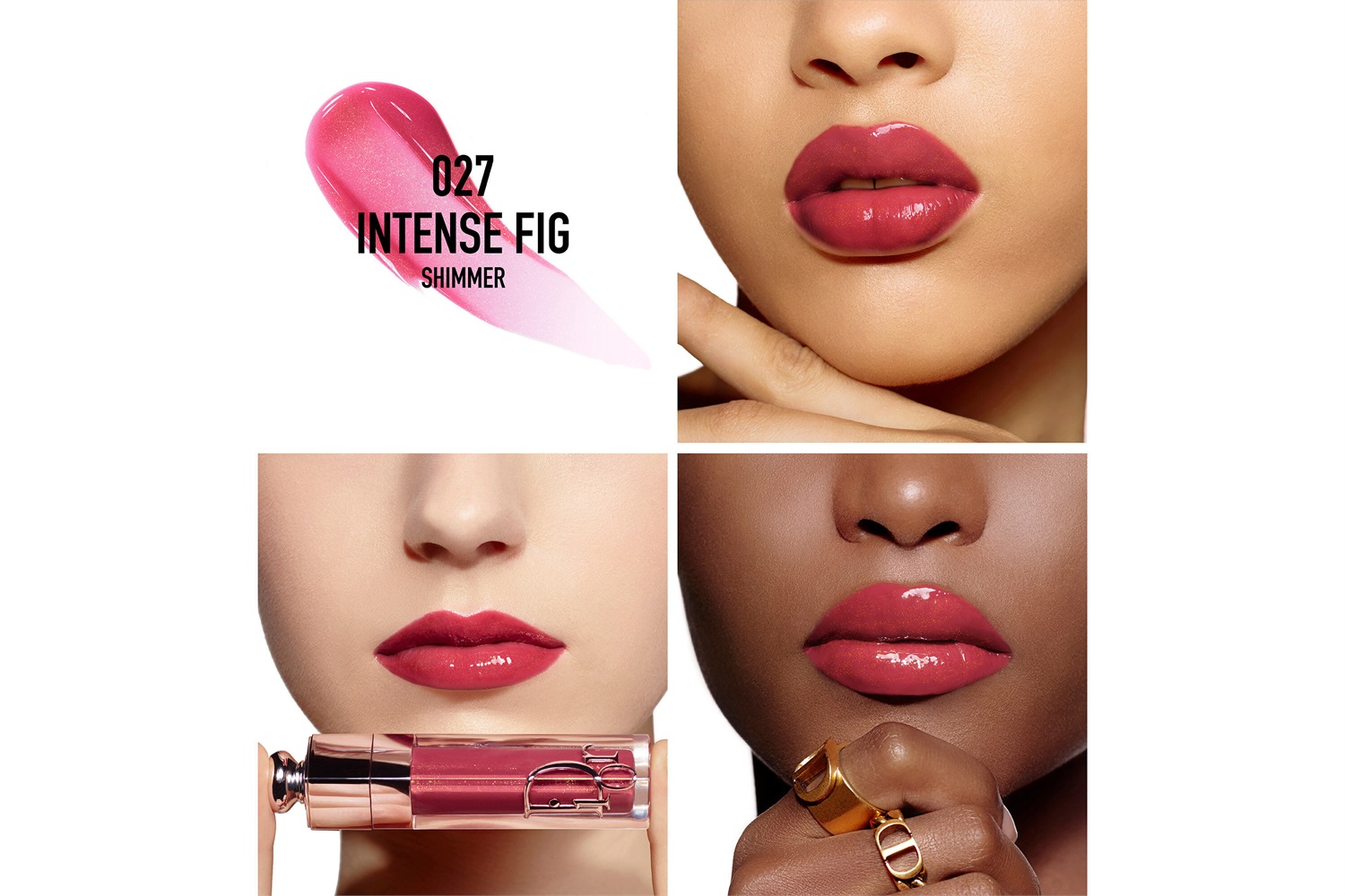 Dior Addict Lip Maximizer 027 Intense Fig - Gloss Rimpolpante Idratante con Effetto Volume Immediato e a Lunga Durata