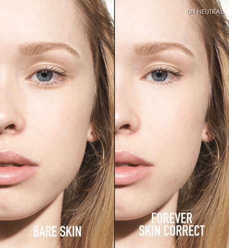 DIOR Forever Skin Correct - Correttore Antiocchiaie 0N Neutral - Copertura Totale, Idratazione 24H, Formula Clean con 96% di Ingredienti Naturali