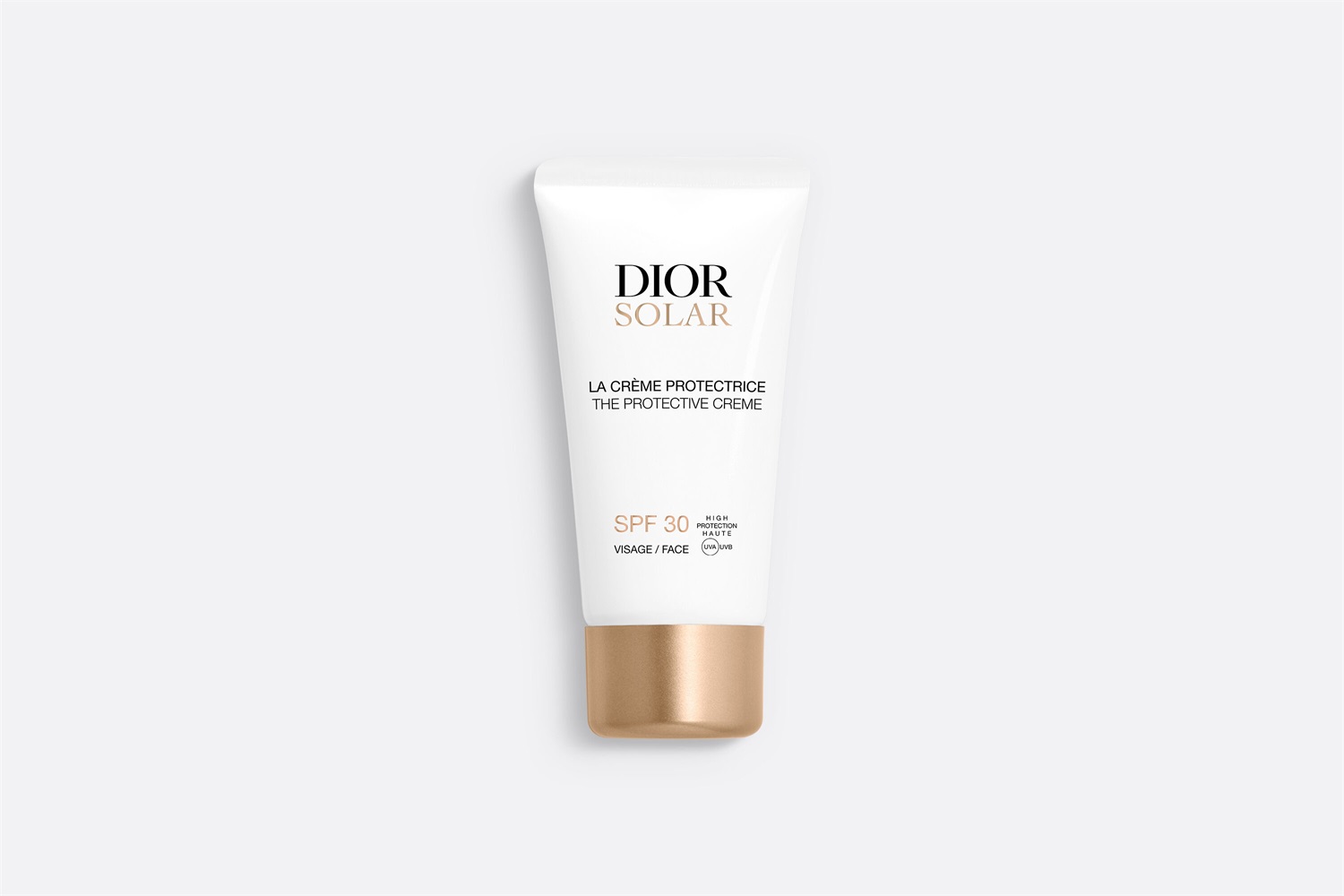 Dior Solar La Crema Protettiva per il Viso SPF 30 - Crema Solare con Protezione Elevata e Glow Satinato - 50 ml