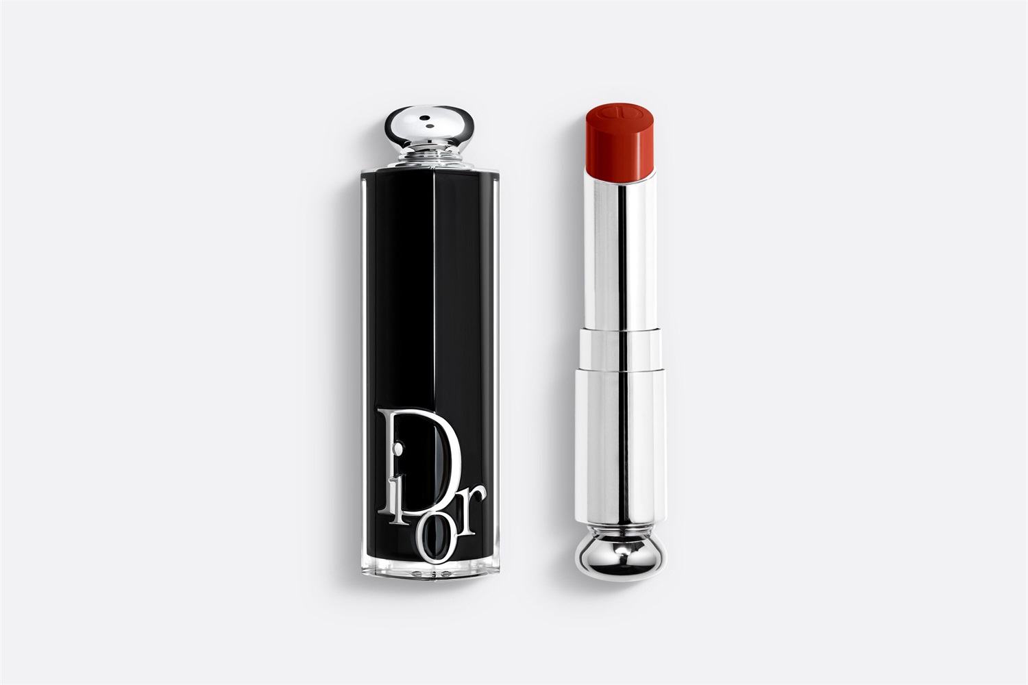 Dior Dior Addict Rossetto Brillante 822 Scarlet Silk - 90% di Ingredienti di Origine Naturale - Ricaricabile - Idratante