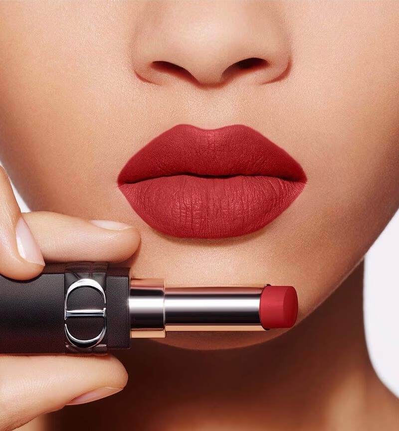 Dior Rouge Dior 866 Together - Rossetto Velvet 3.5 g con Stick Magnetico, Lunga Tenuta e Comfort Idratante