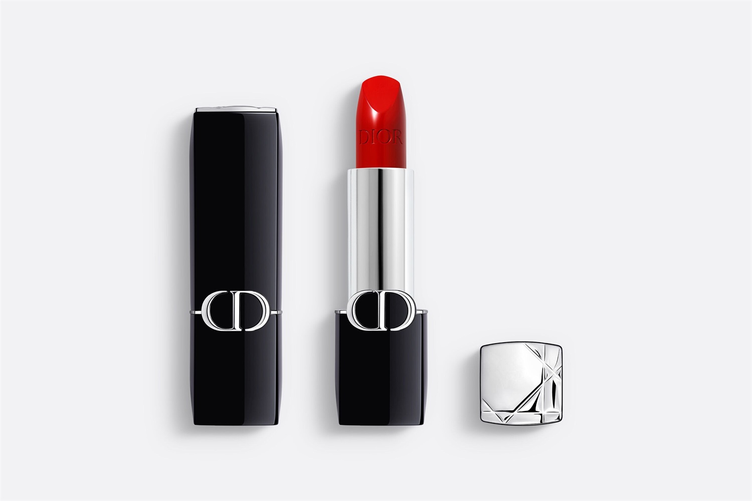 Dior Rouge Dior 844 Trafalgar Rossetto Satinato 3.5g - Stick Magnetico, Lunga Tenuta e Comfort 24 Ore