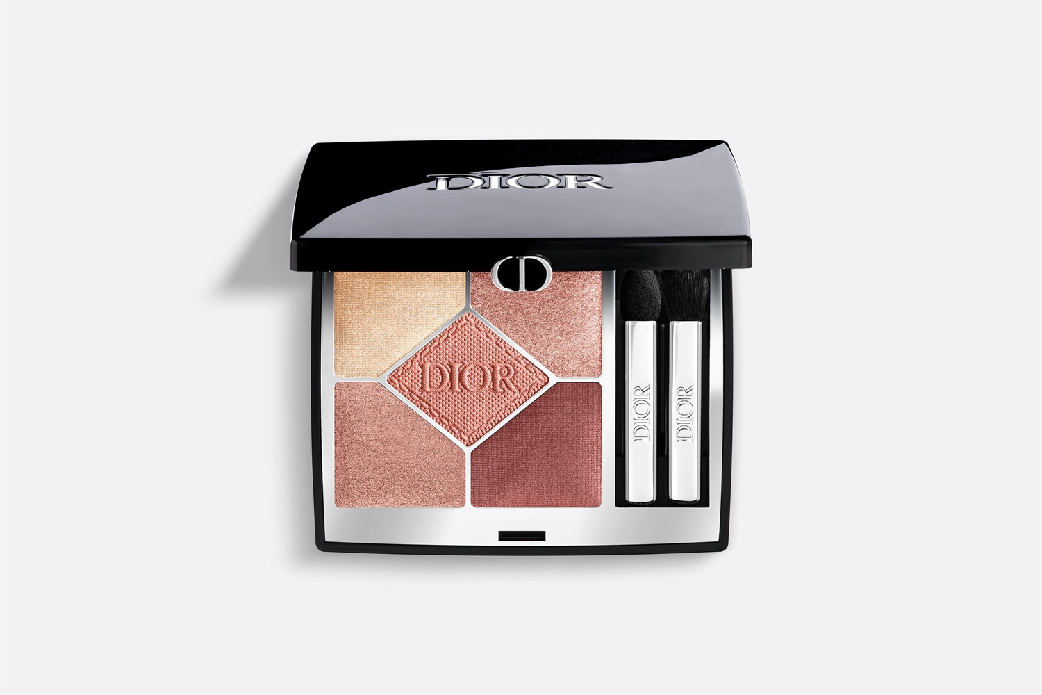 Dior Diorshow 5 Couleurs Palette Occhi 743 Rose Tulle - 5 Ombretti Intensi a Lunga Tenuta con Texture Cremosa